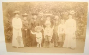 Jewish Judaica Antique German Germany Photo Postcard Family 1900s - Picture 1 of 2