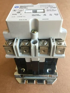 WESTINGHOUSE A201K0CA CONTATTORE 3 POLI MISURA 0 18A 120V-110V BOBINA 6710C53G04 - Foto 1 di 6