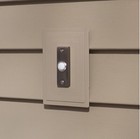 Ring Blink Beige Doorbell Mounting J-Block Vinyl EX MBLOCK 6”x4” Switch Outlet