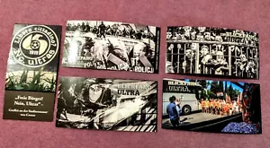 fußball aufkleber/sticker ultras mix, Blickfang Ultra, 5 stck - Bild 1 von 6
