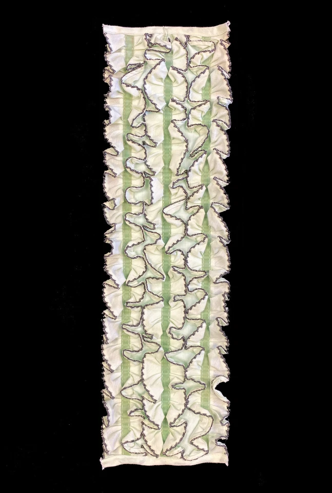 Camisa Esmoquin Verde Vintage Volantes Dickie Botón Años 70 Baile de graduación Retro Boda Foto 1 de 1