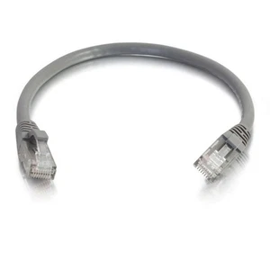 C2G 83144 3M Grey Cat5e Ethernet RJ45 High Speed Network Cable, LAN Lead Cat5e U - Picture 1 of 4