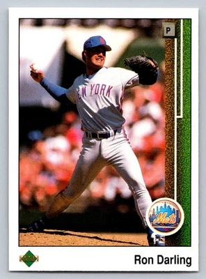 1989 Upper Deck #159 Ron Darling - Image 1 of 2