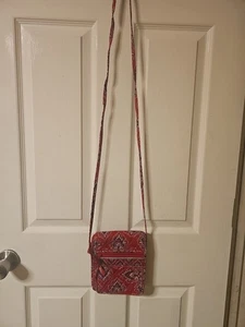 Bandolera Vera Bradley Frankly Scarlet Mini Hipster (Rara) - Imagen 1 de 7