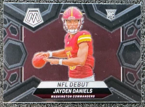 Jayden Daniels 2024 Panini Mosaic #272 NFL Debut (RC) Commanders - Picture 1 of 2