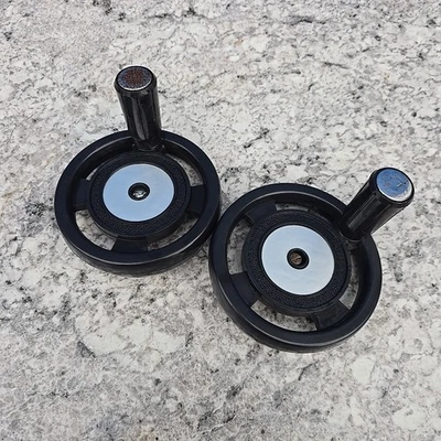 SEARS CRAFTSMAN 10" TABLE SAW HAND WHEEL HANDLE SET / 113.298XXX P/N 806872 - Image 1 of 4