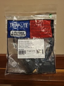 Tripp Lite Null Modem Serial RS232 Cable (DB9 to DB25 F/M) 6ft P456-006 New - Picture 1 of 8