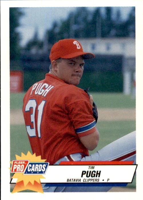 1993 Batavia Clippers Fleer/ProCards 3144 Tim Pugh Baltimore Maryland MD NM Card - Image 1 of 2