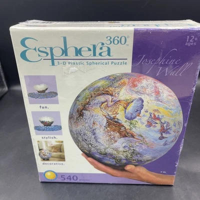Esphera 360 3-D Plastic Spherical Puzzle 540 Pcs Josephine Wall Queen of Night - Image 1 of 4