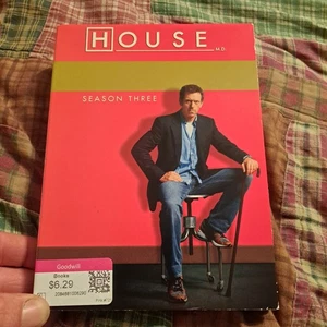 House - Staffel 3 (DVD, 2007, 5-Disc Set) kleine Schrammen spielt gut  - Bild 1 von 13