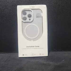 Custodia telefono Magsafe supporto obiettivo fotocamera invisibile SODI per iPhone 15 Pro Max - Foto 1 di 3