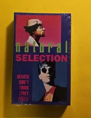 Natural Selection - Hearts Don't Think (They Feel)! Cassette Single SEALED  - Image 1 of 3
