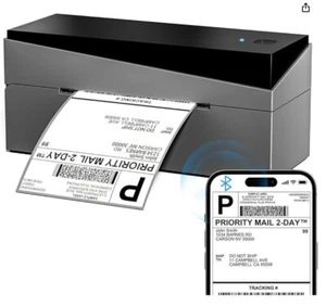 Thermal Printer Shipping Label 4x6 Omezizy PM-241-BT Bluetooth New EBAY AMAZON - Picture 1 of 3