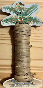 Raffia ribbon #22006 - 80 feet continuous strand all natural #200 - Picture 1 of 1