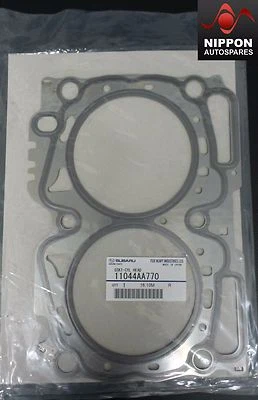 X1 GENUINE SUBARU IMPREZA MULTI LAYER STEEL HEAD GASKET EJ255 11044AA770 05-14 - Image 1 of 2