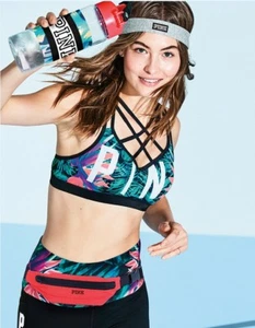 Nuevo en caja y etiquetas Victoria Secret ROSA Sport Fanny Pack, botella de agua y diadema - Imagen 1 de 1