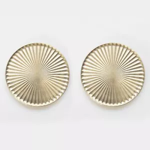 Brass Coaster Japanese Futagami Craft man work 2 pieces set maid in Japan - Picture 1 of 12
