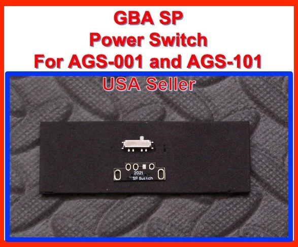 Nintendo Game Boy Advance  SP GBA SP Mother Board Power Switch - Image 1 of 1