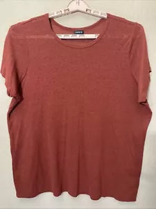 T-shirt Torrid taglia 3 marrone ruggine - Foto 1 di 4