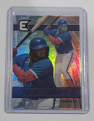 2022 Panini Chronicles Essentials VLADIMIR GUERRERO JR Rainbow FOIL #'d /25 - Image 1 of 4