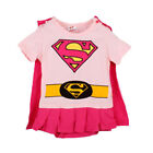 Baby Boys Girls Superhero Superman Romper Jumpsuit Cape Cosplay Costume Clothes'