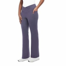 Jockey Women's Crosswaist Yoga Pants GRAY Size S
