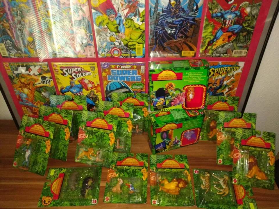 ✨️🏰✨Walt Disney König der Löwen Aladdin Micky Maus Lorcana Vintage Figuren Ü Ei - Bild 1 von 1