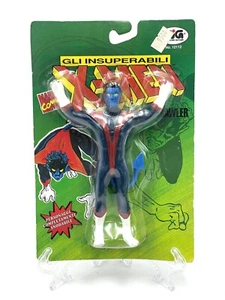 Marvel Uncanny X-Men Night crawler Bendable Figure 1991 Just Toys Bend-Ems CT - Imagen 1 de 2