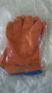 Salisbury D120 Size 12 Type II Gloves Class 00 - ORANGE - NEW SEALED - OLD STOCK - Picture 1 of 1
