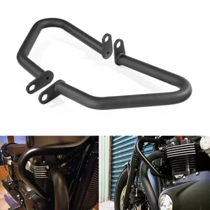 Engine Guard Crash Protection Bar Triangles For Bonneville T100 T120 2016-2022 - Picture 1 of 8