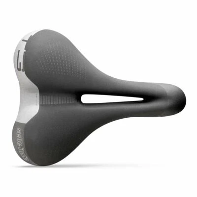 Selle Italia, T 3 Flow, Saddle, 267 x 210mm, Unisex, 480g, Black/Hi-Viz - Image 1 of 2