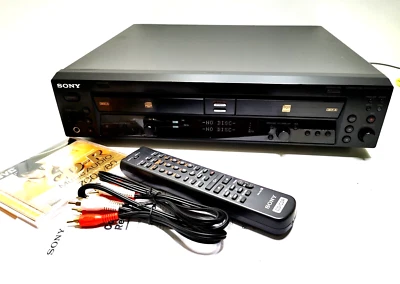 SONY RCD-W100 CD Player & CD Recorder twin deck  - Serviced Fully Working - Image 1 of 4