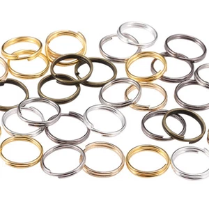 Open Jump Ring Double Loops Split Rings Connector For Jewelry Making Accessories - Picture 1 of 16