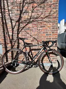 Blue Norcross Ex Crabon Gravel Bike Size Medium with Brand New Tires (700c) - Picture 1 of 9