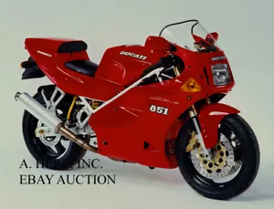 Ducati 851 - 1991 - Ducati 851 Biposto 1991 Einführung Pressefoto Foto - Bild 1 von 1