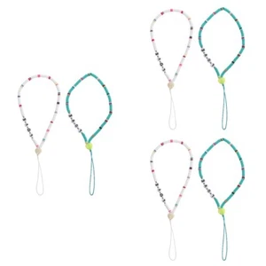 3 Count Handy Rutschfestes Armband Fräulein Handgelenk Lanyard Für Telefon - Photo 1/12