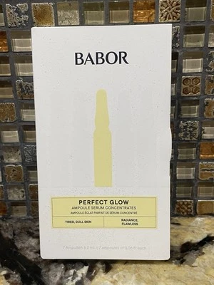 Babor Perfect Glow Ampoule Serum Concentrates - Radiance - 7 Ampoules New - Image 1 of 4
