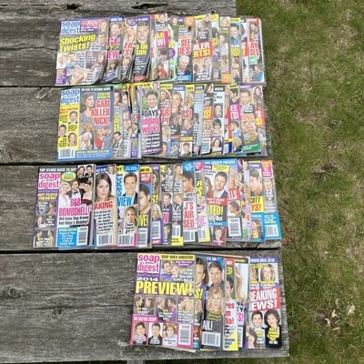 ENTIRE 2014~ Soap Opera Digest Magazines ~ 52 Issues Jan. 6 To Dec 29 - Image 1 of 4