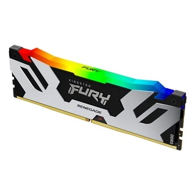 Kingston Fury Renegade Rgb KF572C38RSA-24 24Gb Ddr5 7200Mt/S Silver/Black Dimm [ - Image 1 of 1