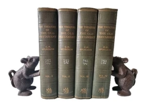 C. H. Spurgeon | The Treasury of the Old Testament | 4 Vols | c.1934 - Picture 1 of 24