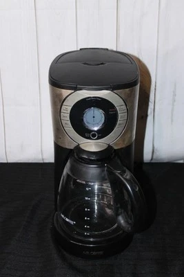 Mr. Coffee Programmable Drip Coffeemaker, 12 Cup, Black Stainless BVMC-EJX37 - Image 1 of 4