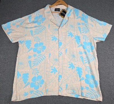 Camisa de campamento con botones hawaianos Friends TV Show nueva con etiquetas - talla 3XL exclusiva de Culturefly Foto 1 de 4