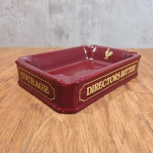 Vintage Courage Directors Bitter Ashtray - Pub Home Bar Man Cave Wade PDM - Foto 1 di 13