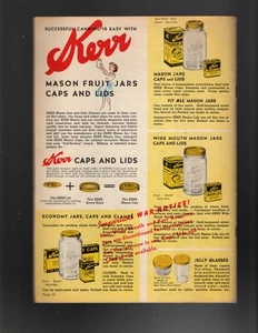 Vintage - Essen - Die Notwendigkeit der Stunde - Kerr Glas 1943 - Bild 1 von 4