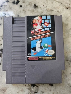 Super Mario Bros & Duck Hunt (Nintendo NES) LIMPIADO Y PROBADO Foto 1 de 3