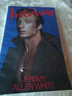 JEREMY ALLEN WHITE - Interview Magazine - Fall 2025 - Issue 563 NEW - Image 1 of 4
