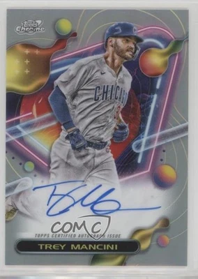 2023 Topps Cosmic Chrome Auto Trey Mancini #CCA-TM Auto - Image 1 of 2