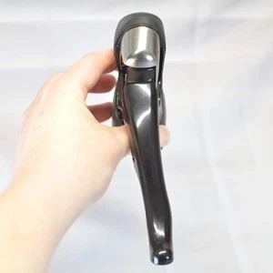Shimano 105 5700 ST-5700 LEFT/FRONT 2x Double STI Shifter, Black, 8/10 VG - Picture 1 of 8