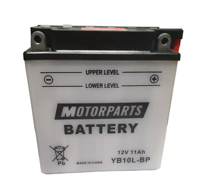 YUASA BATTERIA YB10L-BP 12V 12Ah PER PIAGGIO BEVERLY 500 2002 2003 2004 2005 POT.