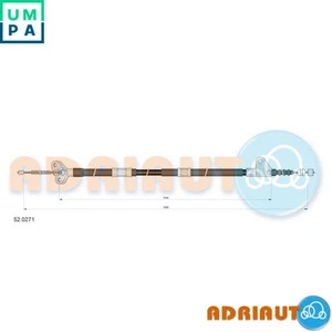 CABLE PARKING BRAKE 52.0271 FOR TOYOTA AVENSIS/Liftback 7A-FE 1.8L 3S-FE 2.0L - Picture 1 of 6